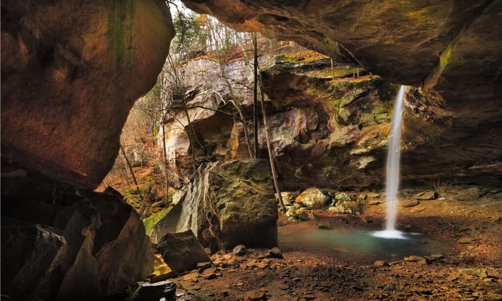 Pam’s Grotto Falls