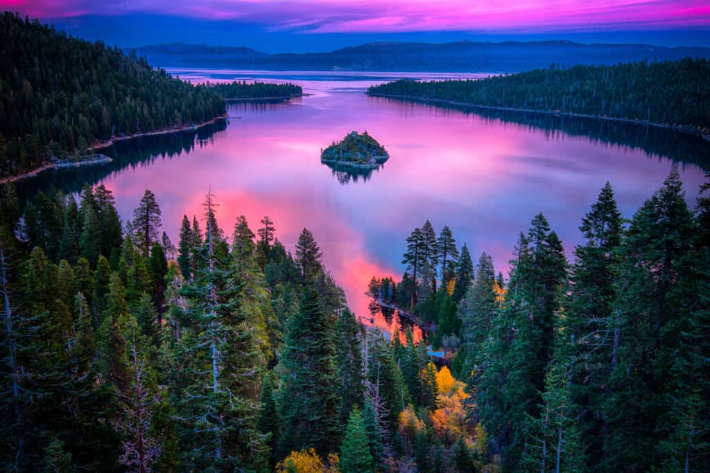 Lake Tahoe Sierra Nevada, California, USA