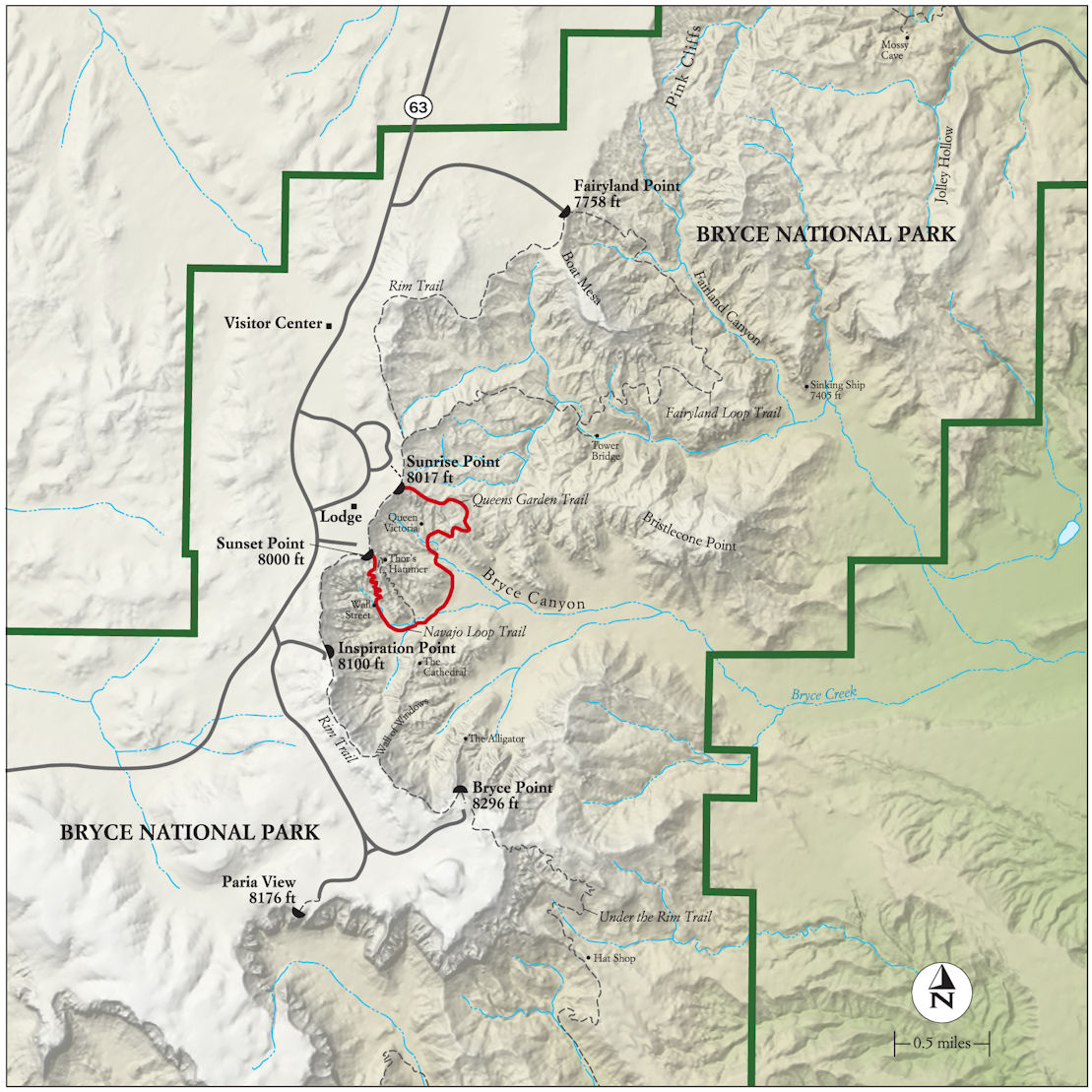 Bryce_Canyon_map_carte