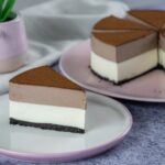 Creamy cheesecake with double filling: the dessert recipe you can never go wrong with